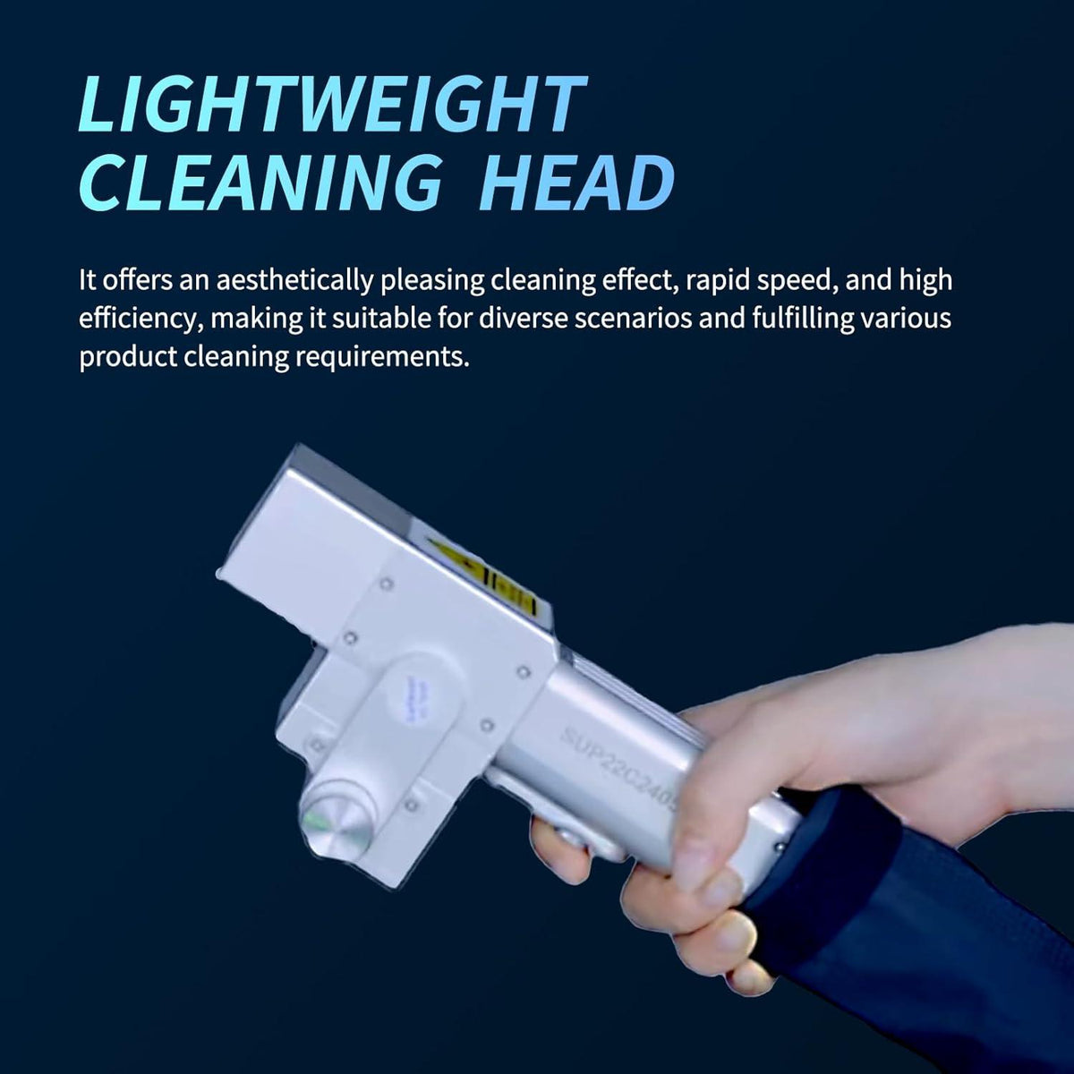 Hand-Held Fiber Laser Cleaner 2000W