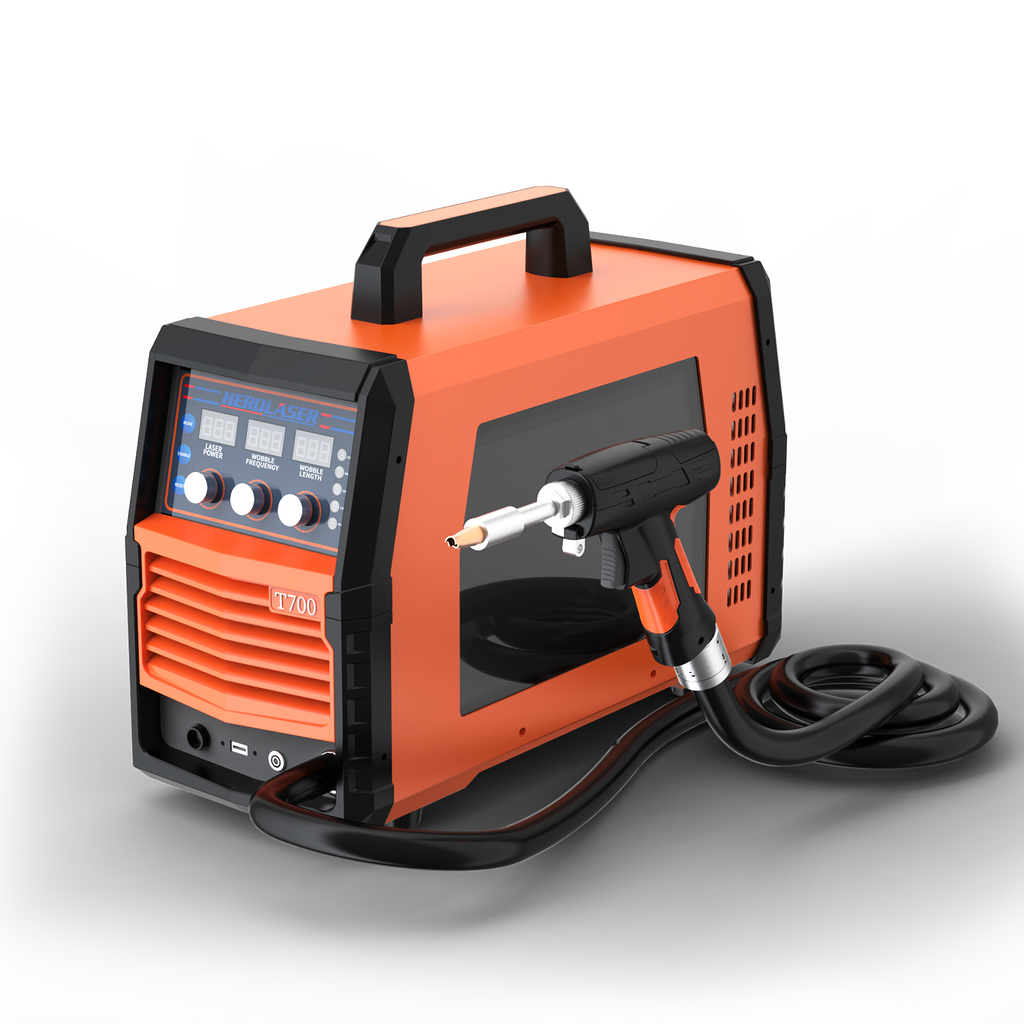 T700 700W Air-Cooled 3-in-1 Laser Welder, Cleaner & Cutter (No Screen)